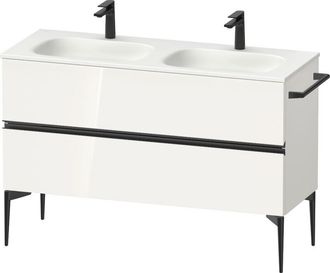Duravit Sivida Mueble Bajo Lavabo, 2 Cajones, Tirador Diamante - Duravit