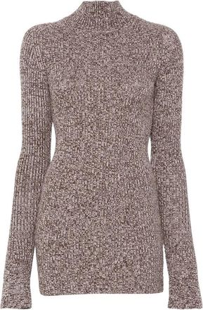 Sportmax Ribbed-knit Zip-fastening Sweater