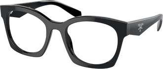 Prada Demo Cat Eye Ladies Eyeglasses PR A05V 16K1O1 50