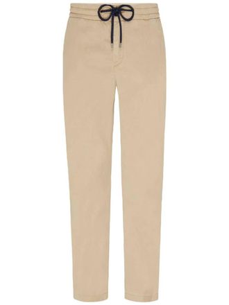 Vilebrequin straight-leg trousers - men - Tactel/Elastane/Cotton - 34 - Neutrals