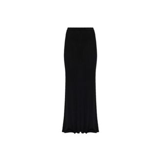 Balenciaga Rokken, Dames, Zwart, XS, Logo Rok
