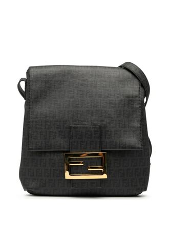 Fendi 2010-2025 Zucchino Spalmati crossbody bag - Black