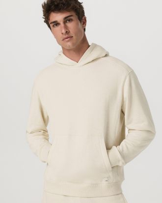 Vuori Clothing Cypress Vintage Hoodie | Buttermilk Heather | Medium