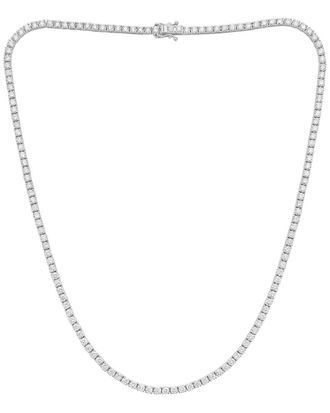 Diana M. Jewels 14K 7.50 Ct. Tw. Diamond Tennis Necklace
