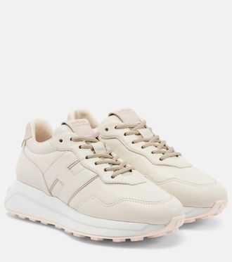 Hogan H Stripes Ivory Leather Sneakers from $255.00 - on
