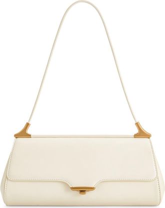 JW PEI Eloise Faux Leather Shoulder Bag in White at Nordstrom