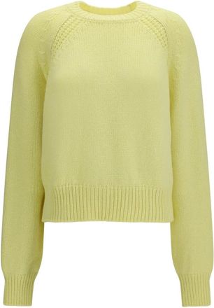 SA SU PHI Jersey de cuello redondo - Knitwear - Mujer - Amarillo - XL