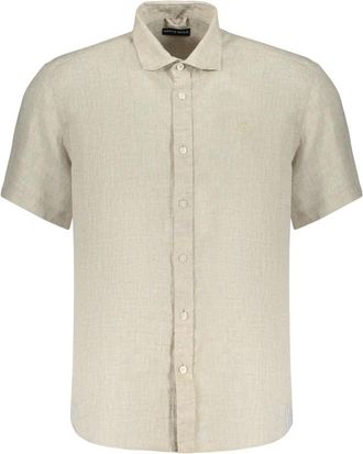 North Sails Hombre, Camisas, Beige, Talla: S