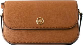 Michael Kors Shoulder Bags, female, Brown, Size: ONE SIZE Jet Set Travel Crossbody Bag