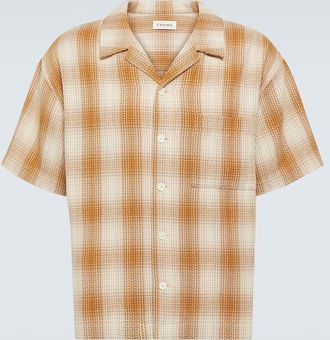 Frame Denim Plaid cotton shirt