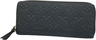 Louis Vuitton Noir Long Wallet (Bi-Fold) (Pre-Owned)