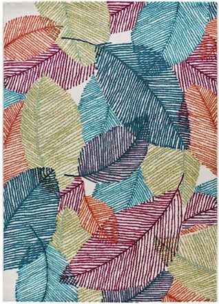 Atticgo Alfombra floral multicolor 160x230 cm