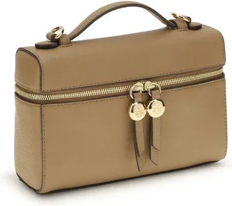 Tory Burch Romy Slim Top Handle Bag - Beige