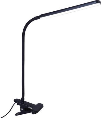 OEM L&aacute;mpara De Escritorio Con Pinza Y Brazo Flexible Para Sal&oacute;n De Manicura, Oficina, Cama, Cabecero, Banco De Trabajo, Atril, Caballete (negra)