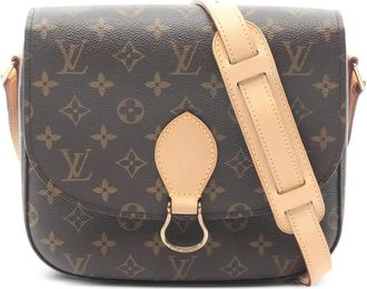 Louis Vuitton Borsa a tracolla GM Saint-Cloud con monogramma 2005 - Marrone