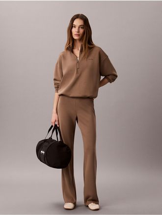 Calvin Klein Calvin Klein Womens Ultra Soft Knit Sweatpants - Brown - XL