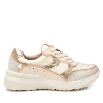 Xti Womens Trainer Sneakers In Beige