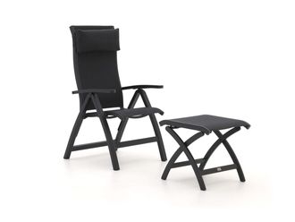 Bellagio la vita attrattiva Bellagio Fermo standenstoel met Pronto voetenbank