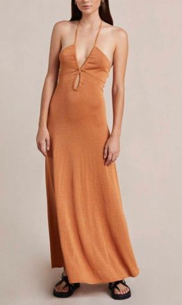 Bec&bridge Indya Knit Maxi Dress In Desert Sun