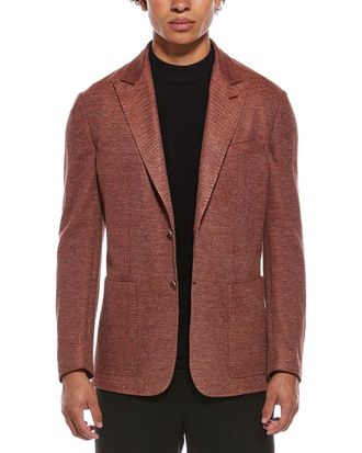 Canali Linen-Blend Blazer