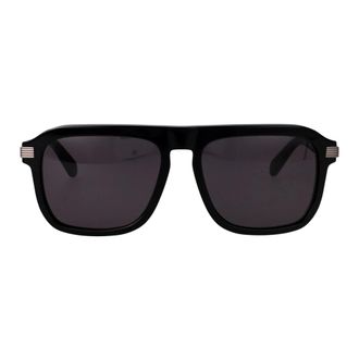 Ferragamo Sf2087S Sunglasses - male - Ferragamo - Sunglasses - Black - 57 MM - Accessories