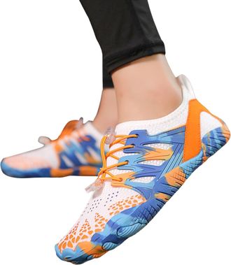 Generic 2026 Running Shoes Womens Sneakers Lightweight Breathable Outdoor Sports for Walking Comfortable Slip On Design Non Sole Durable Flexible (Sky Blue, 7