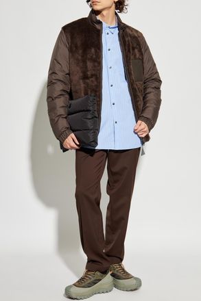 Moncler Reversible Jacket Livra, Mens, Brown