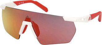 Adidas Sport SP0062 24L Mens Sunglasses White Size 138