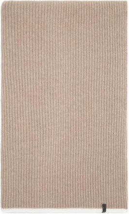 Brunello Cucinelli Knit scarf in Light Brown at Nordstrom