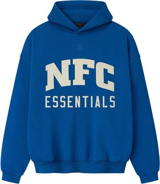 Fear of God x NFL FW25 National Sport Hoodie Blue 192NF256404F