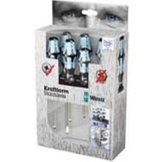 Wera Set di 6 cacciaviti Kraftform Wera 3334/6 Rack