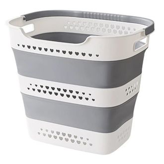 OEM Cesta De Lavander&iacute;a Plegable De Pl&aacute;stico, Cesta De Almacenamiento Para