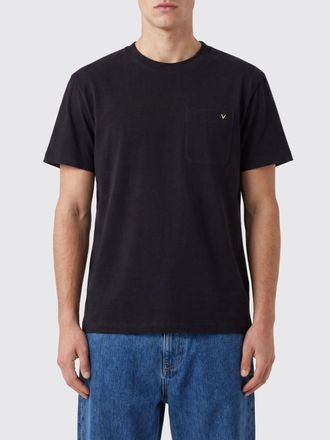 Valentino T-shirt slim fit in cotone con VLogo Signature e tasca
