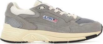 Autry Grey Suede Hyperway Sneakers