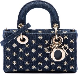 Dior Pre-owned Dior Micro Star Embroidered Denim Lady D Joy Satchel Ladies NK7D72MVIUTVO8WZ