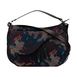 Dior Pre-owned Canvas Camouflage Soft Saddle Bag - Dames - Pre-owned - Veelkleurig - Maat: ONE Size