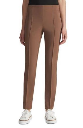 Lafayette 148 New York Gramercy Acclaimed Stretch Pants in Wood at Nordstrom Rack, Size 2
