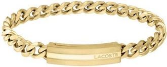 Lacoste Mens Adventurer Bar Pendant Bracelet in Gold at Nordstrom