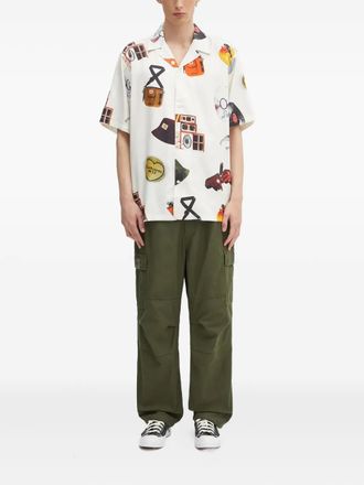 Neighborhood cotton-blend cargo trousers - men - Cotton/Nylon - M - Green