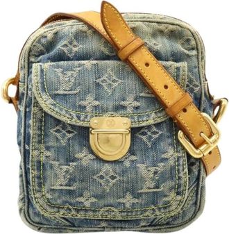 Louis Vuitton Pre-owned Cross Body Bags, female, Blue, Size: ONE SIZE Pre-owned Vintage Crossbody Bag