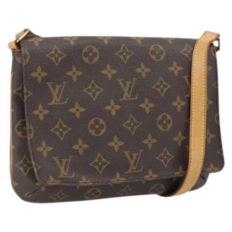 Louis Vuitton Pre-owned Cross Body Bags, female, Brown, Size: ONE SIZE Pre-owned Monogram Canvas Shoulder Bag