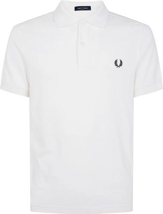 Fred Perry Twin Tipped Pique Polo Shirt - Heren - Polos - Wit - XL - Katoen - Tops