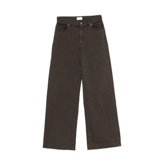 P.A.R.O.S.H. Mujer, Vaqueros, Marr&oacute;n, Talla: L