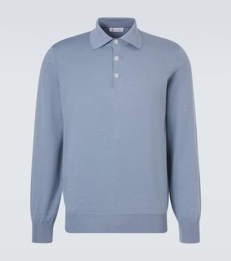 Brunello Cucinelli Cotton polo sweater