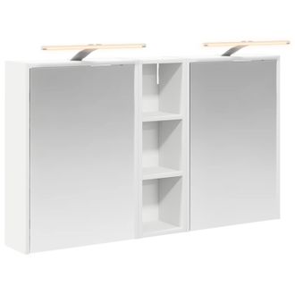 vidaXL Juego De Muebles De Ba&ntilde;o 3 Pcs 106 X 16 X 62,5 Cm Vidaxl