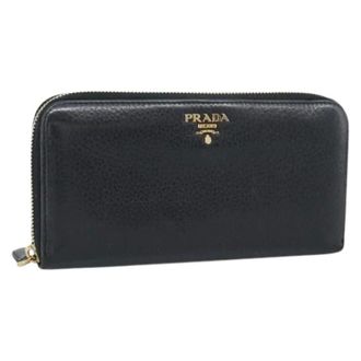 Prada Pre-owned Portafoglio Lungo Vintage - - Pre-owned - Donna - Nero - ONE SIZE