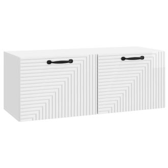 vidaXL Mueble Para Tv De Pared Brillante 78,5 X 31 X 30 Cm Vidaxl