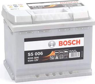 Bosch Bater&iacute;a De Coche 63 Ah 610 A En S5006 + Izquierda