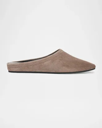 Veronica Beard Narcisa Suede Mules