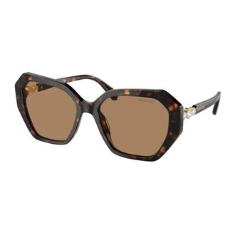 Swarovski Sunglasses, female, Brown, 56 MM, Sk6017 Sunglasses Photocromatic Elegance